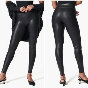 NWOT Spanx Faux Leather Leggings